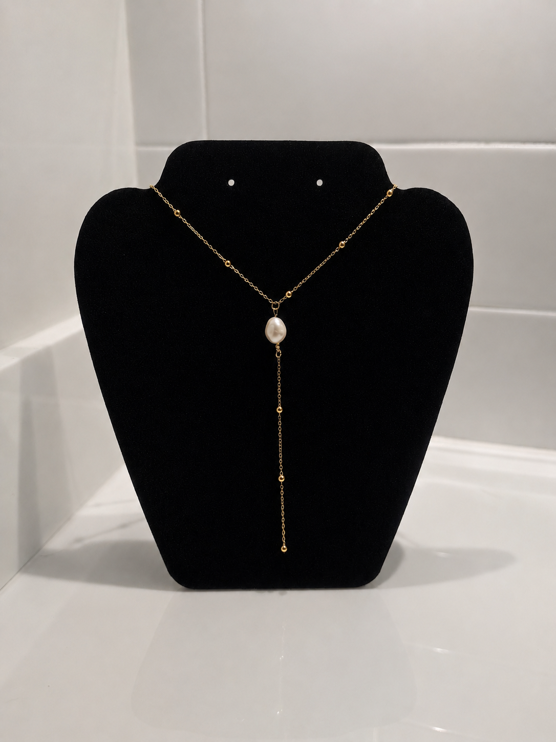 Freshwater Pearl Adjustable Lariat